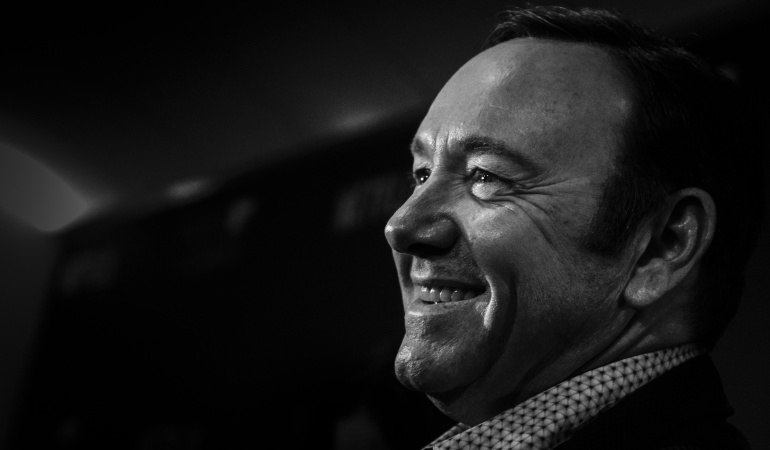 Kevin Spacey interpreta a Francis Underwood en la serie "House of Cards".