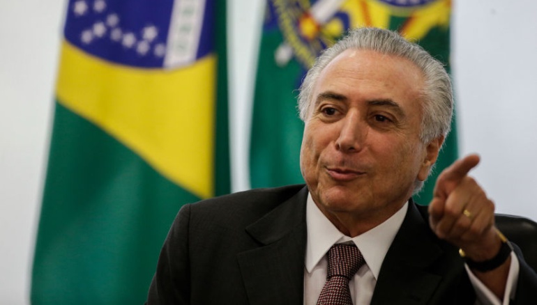 Temer sigue en busca de apoyo mientras manifestantes piden su renuncia