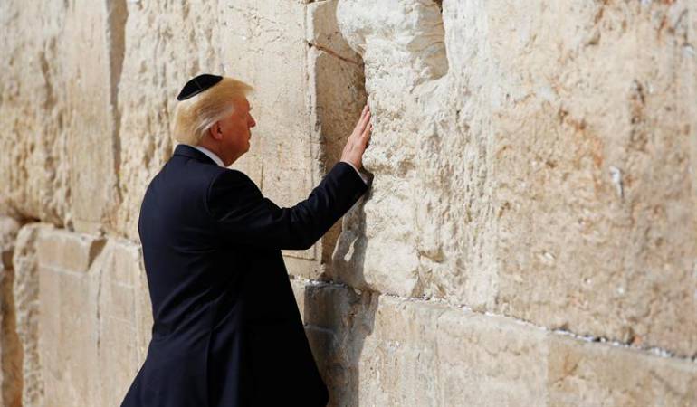 ¿Presidente pacificador?: Trump prepara un plan para resolver el conflicto palestino-israelí