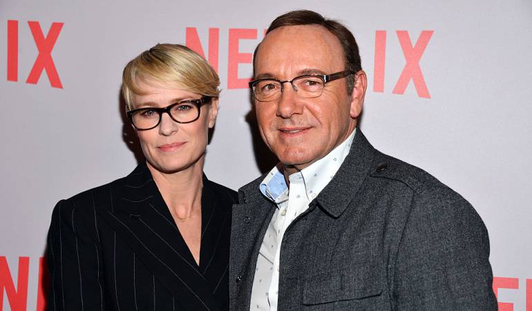 Robin Wright y Kevin Spacey