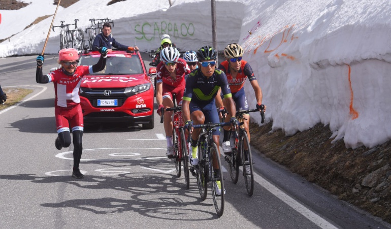 Etapa 18 Giro de Italia Nairo Quintana: Es disputa la tapa 18; Nairo busca recuperar la maglia rosa