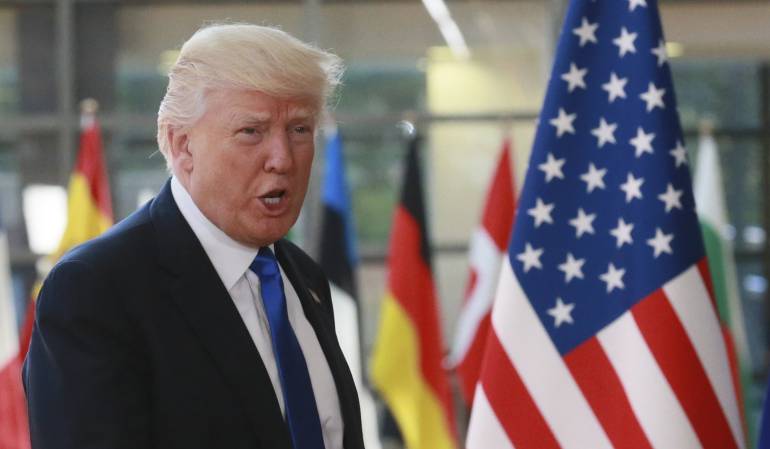 Presidente de EEUU, Donald Trump,