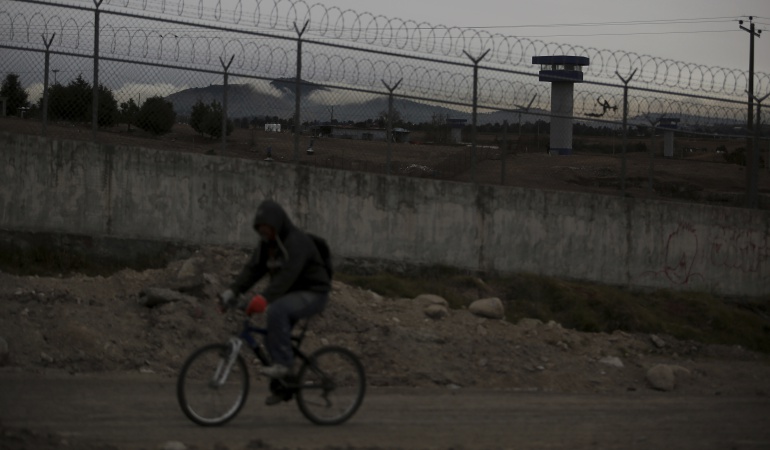 La prisión federal 'El Altiplano' en México.