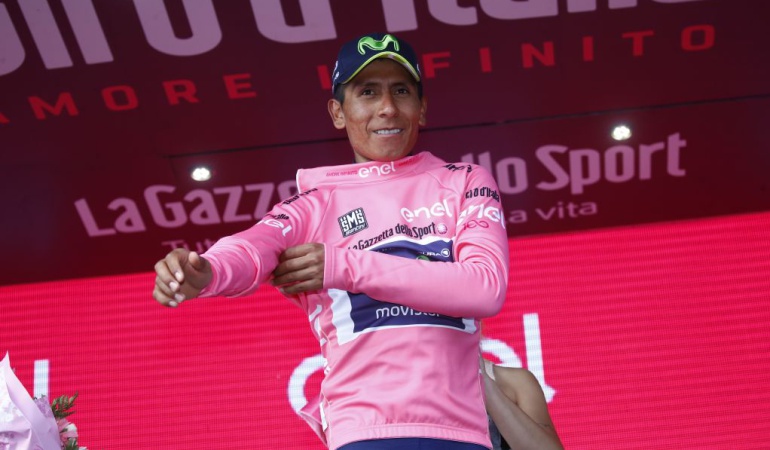 Nairo Quintana líder del Giro de Italia: ¡Colombia recupera la maglia rosa!: Nairo es líder