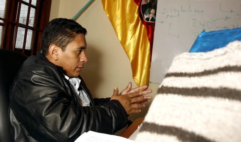 Luis Fernando Arias, consejero mayor de la ONIC.