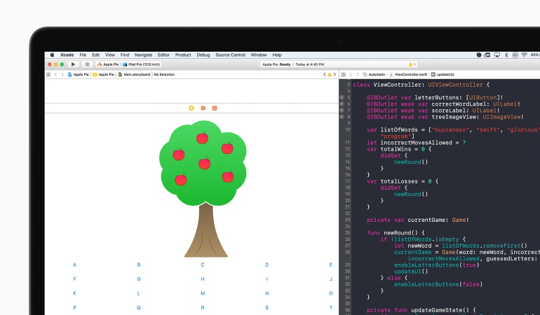 Apple planea que la gente aprenda a programar aplicaciones.