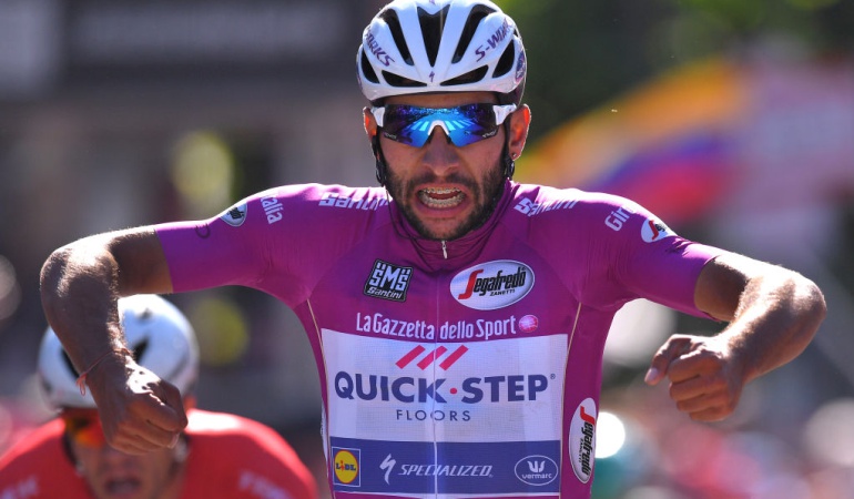 ¡Clasificación histórica! Colombiano Gaviria gana por puntos en el Giro de Italia ¡Clasificación histórica! Colombiano Gaviria gana por puntos en el Giro de Italia
