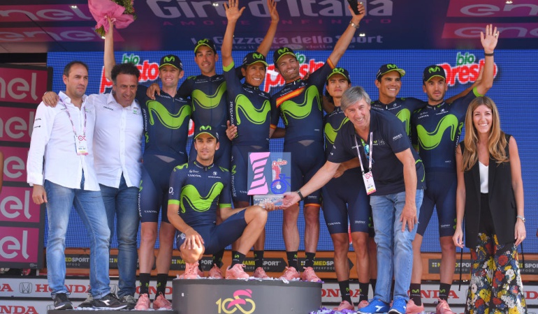Dumoulin Movistar Eusebio Unzué Nairo Quintana: Sabíamos que la diferencia sobre Dumoulin no era suficiente: Director del Movistar
