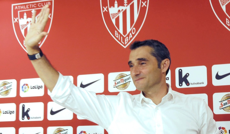 Ernesto Valverde, nuevo entrenador del Barcelona — Oficial Ernesto Valverde, nuevo entrenador del Barcelona — Oficial