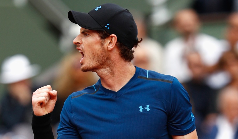 Tenis: Con un gran tercer set, Murray elimina a Del Potro en Roland Garros