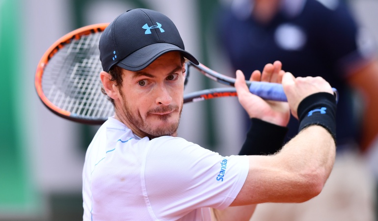 Tenis: Con solidez, Murray avanza a los cuartos de final de Roland Garros