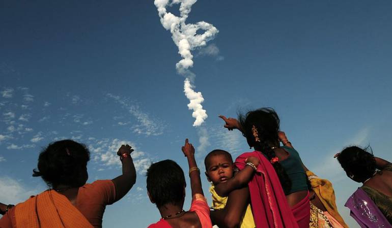"El Monstruo", cohete que pesa lo mismo que 200 elefantes con el que India quiere llevar su primer humano al espacio