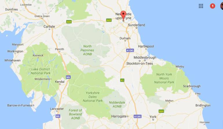 REINO UNIDO ALERTA TERRORISTA: Un hombre con cuchillo "toma rehenes" en un centro de empleo en Newcastle