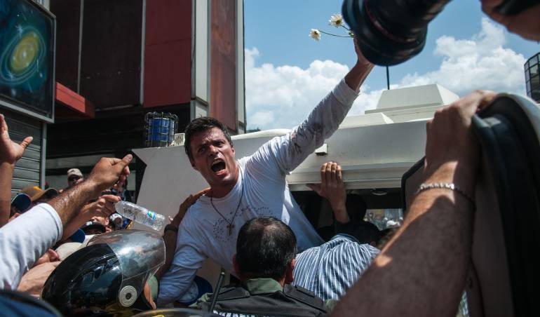 Leopoldo lópez.