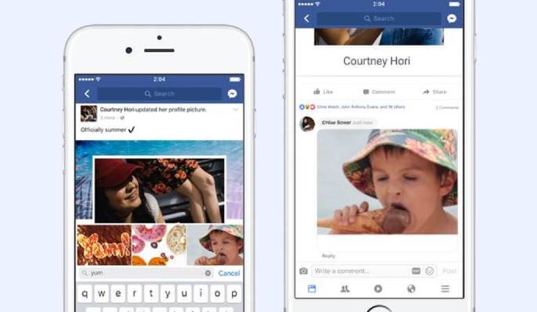 Facebook , GIFs en comentarios de Facebook: Facebook celebra 30 años de los GIFs incluyéndolos en los comentarios