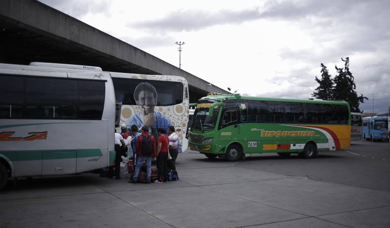 Transporte en puentes festivos: Más de 3.000 buses fueron habilitados para prestar el servicio en puentes festivos