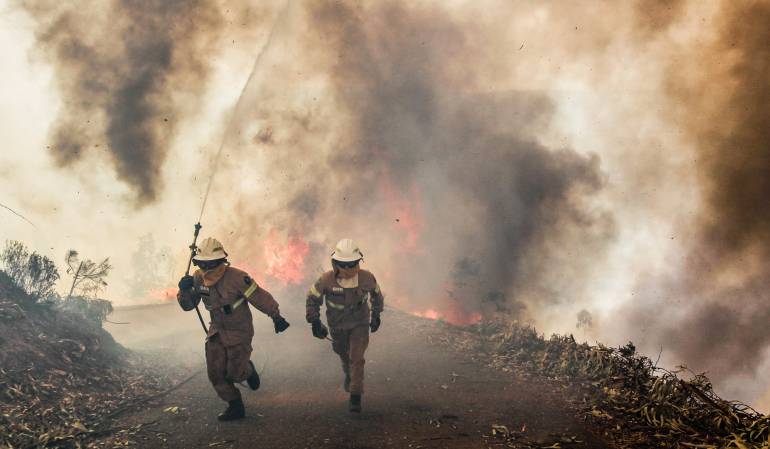 Incendios en Portugal