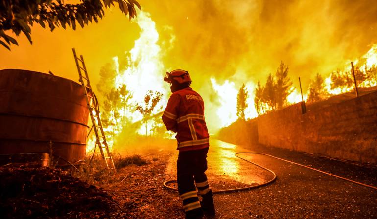 Incendios forestales en Portugal