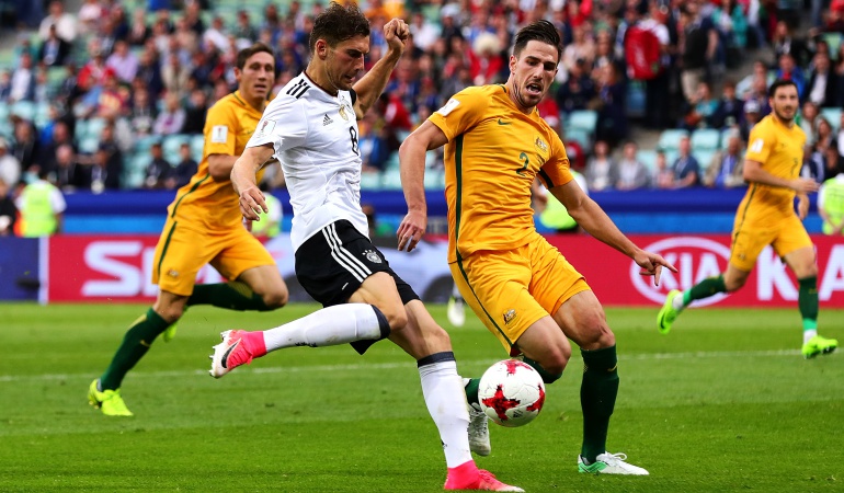 Copa Confederaciones: Con sufrimiento, Alemania vence a Australia por Copa Confederaciones