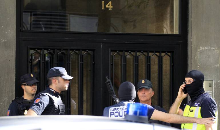 Operación contra supuestos terroristas en Madrid