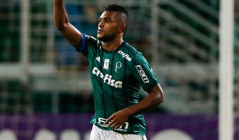 Miguel Borja Palmeiras Atlético GO: Miguel Borja le entrega la victoria a Palmeiras