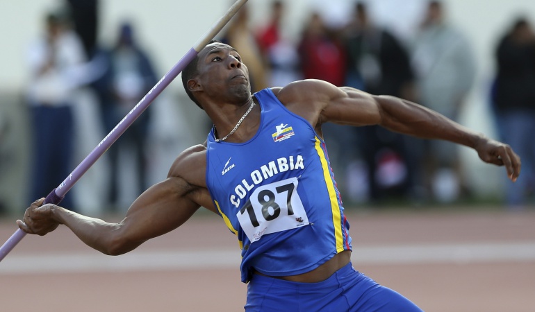 Medalla de plata Arley Ibargüen Sudamericano de Atletismo: Arley Ibargüen, medalla de plata en el Sudamericano de Atletismo