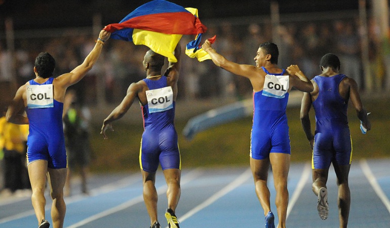 4X100 Sudamericano de Atletismo: Brasil gana oro en 4x100, Colombia la plata y Venezuela el bronce