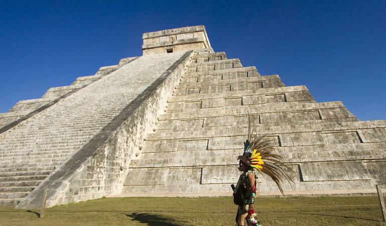 Chichen-Itzá es uno los tesoros arqueológicos de México.