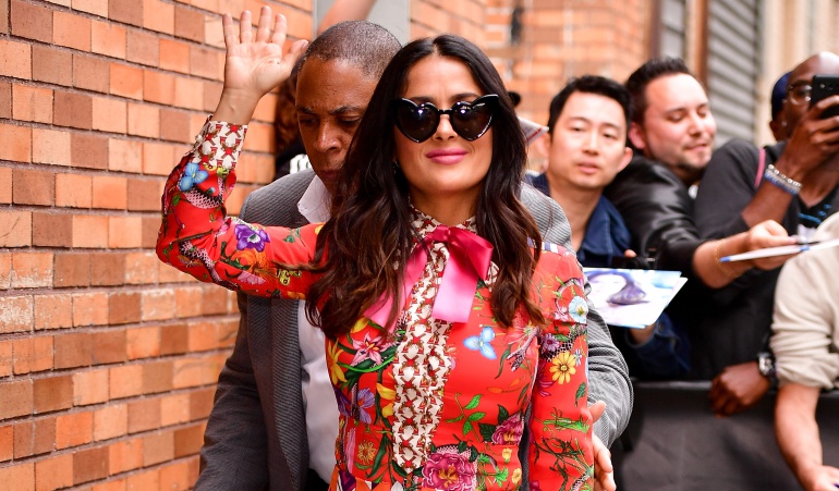 La actriz mexicana Salma Hayek.