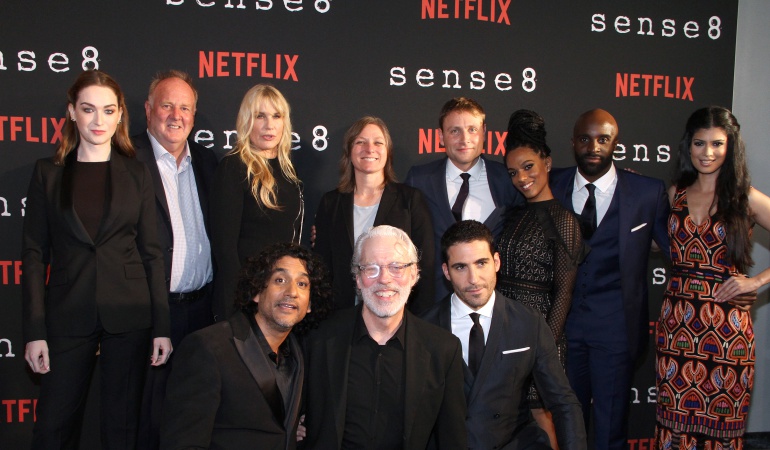 Elenco de la serie "Sense8" de Netflix.