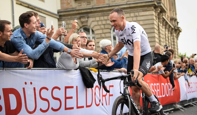 Ciclismo: Chris Froome renueva con el Sky hasta el 2020