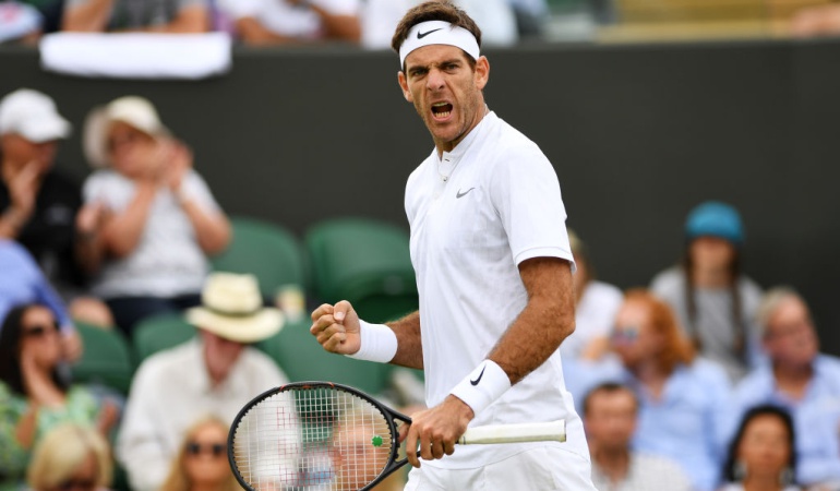Del Potro Kokkinakis Wimbledon: Del Potro supera a Kokkinakis en la primera ronda de Wimbledon