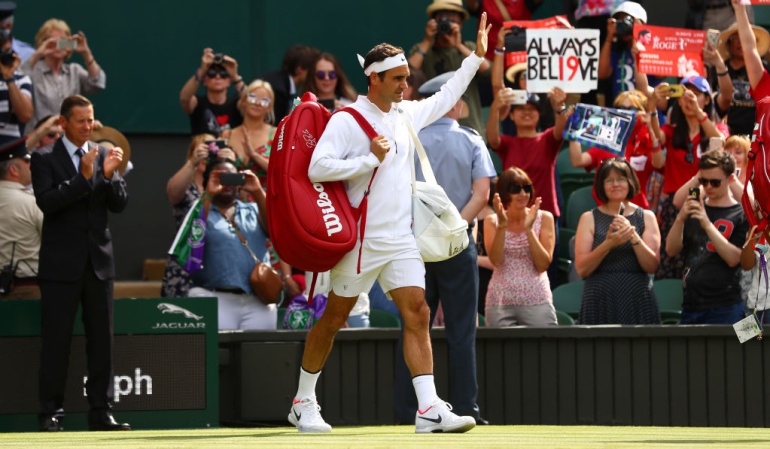 Federer Djokovic Wimbledon: Federer y Djokovic avanzan tras lesión de rivales y baten récords de Connors
