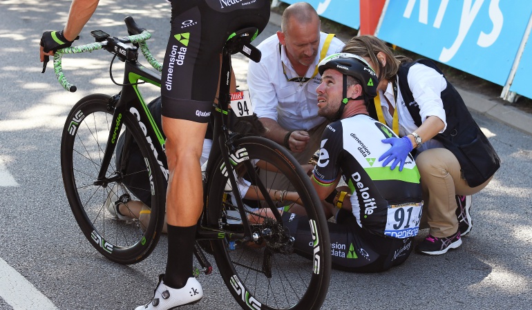 Tour de Francia: Nueva baja en el Tour: Cavendish se retira por su incidente con Sagan