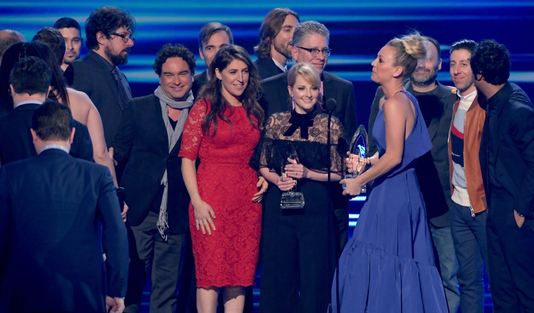 El elenco de la serie "The Big Bang Theory".
