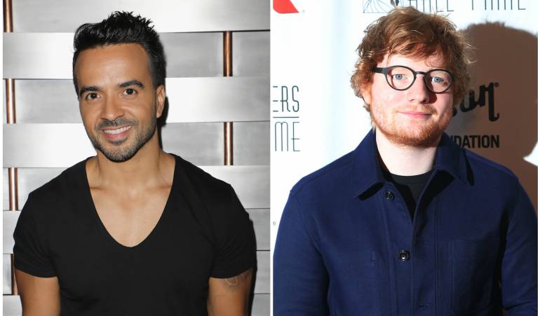 Luis Fonsi y Ed Sheeran.