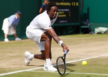 Un revés de 360° hecho por Monfils, simplemente digno de Wimbledon