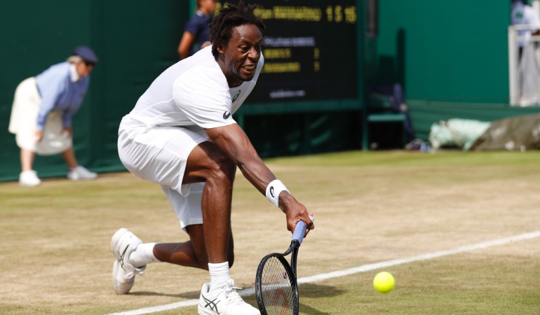 Wimbledon: Un revés de 360° hecho por Monfils, simplemente digno de Wimbledon