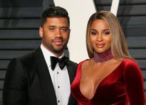 La cantante Ciara sorprende a su esposo con un romántico mensaje escrito en el cielo celebrando su primer aniversario