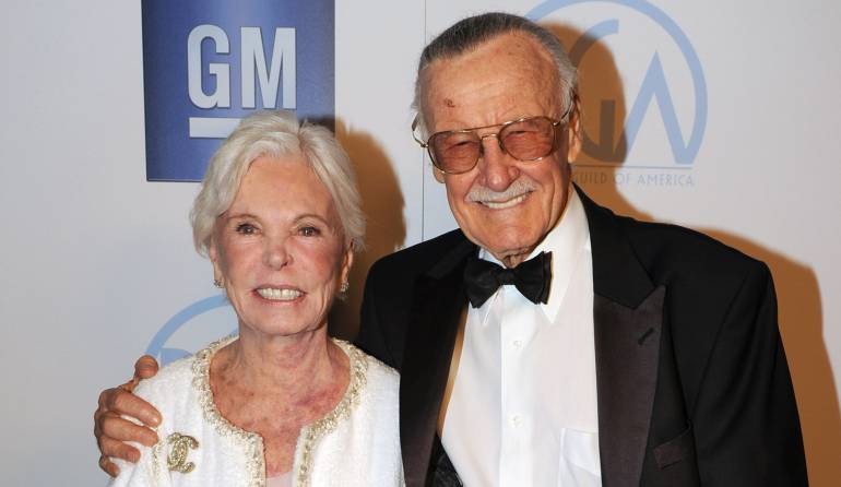 Joan Lee y Stan Lee