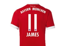 Desde este domingo se podrá adquirir la camiseta de James