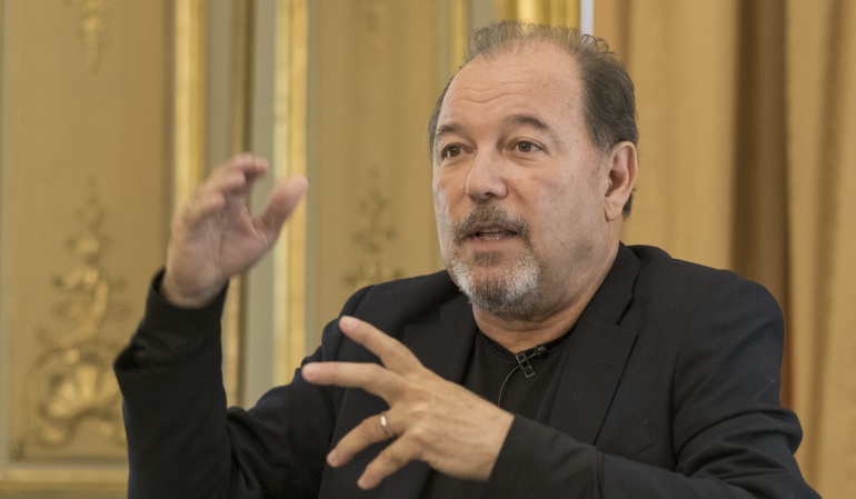El cantante y compositor Rubén Blades.