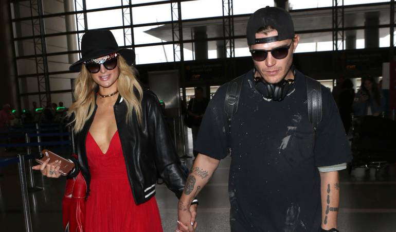 Paris Hilton y Chris Zylka.