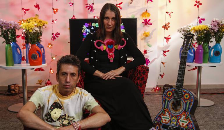 Héctor Butrago y Andrea Echeverri, integrantes de Aterciopelados