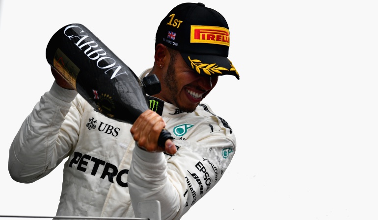 Hamilton Silverstone: Hamilton ganó en Silverstone por cuarta ocasión consecutiva