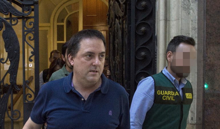 Ángel Villar: Gorka Villar, primero de los detenidos en declarar ante el juez