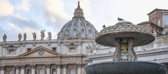 Sequía en el Vaticano: El Vaticano corta el agua de las fuentes de San Pedro por la sequía Sequía en el Vaticano: El Vaticano corta el agua de las fuentes de San Pedro por la sequía