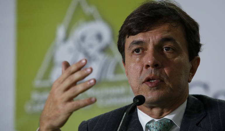 Gerente de la Federación Nacional de Cafeteros, Roberto Vélez.