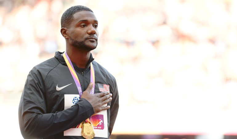 Mundial de atletismo Justin Gatlin: Justin Gatlin, abucheado de nuevo en el Mundial de Atletismo