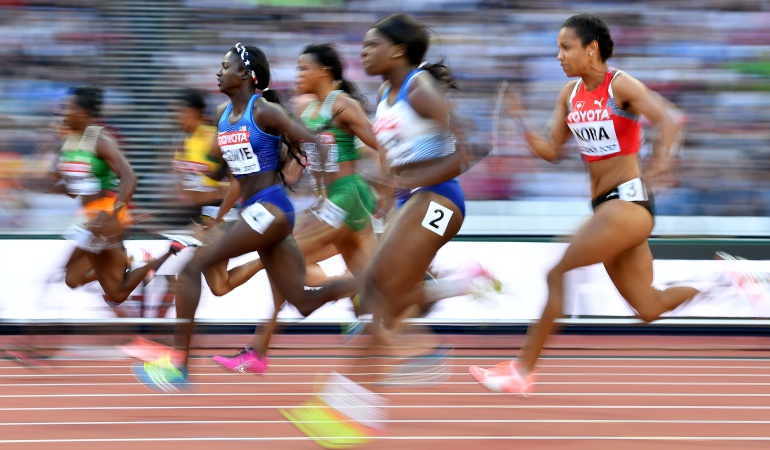 Mundial de Atletismo: En un gran final, Tori Bowie se quedó con los 100 metros entre las mujeres